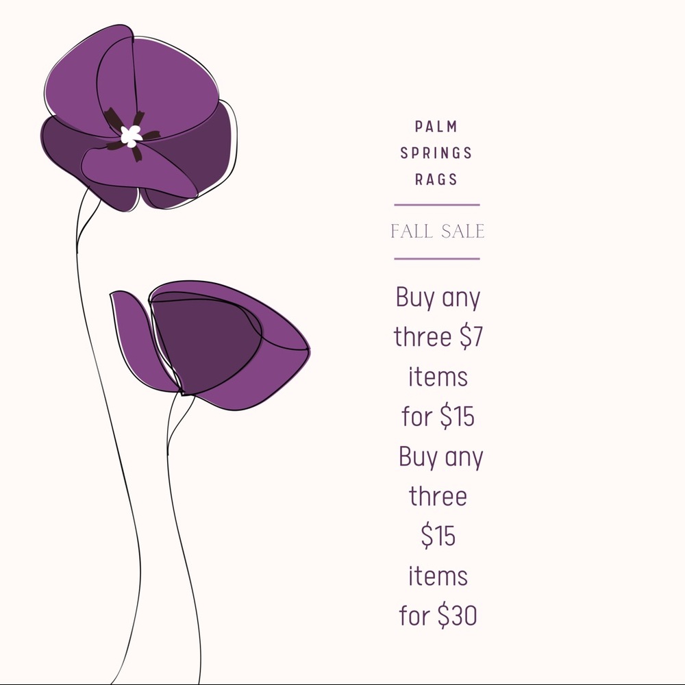 Fall sale